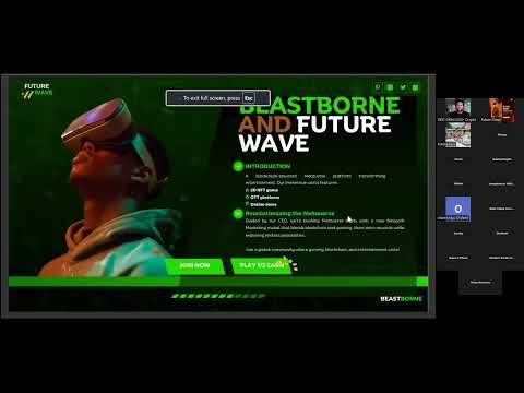 "Future Wave & Beast Borne Presentation by Deogracius | Game, NFTs & Earnings 🚀🎤"