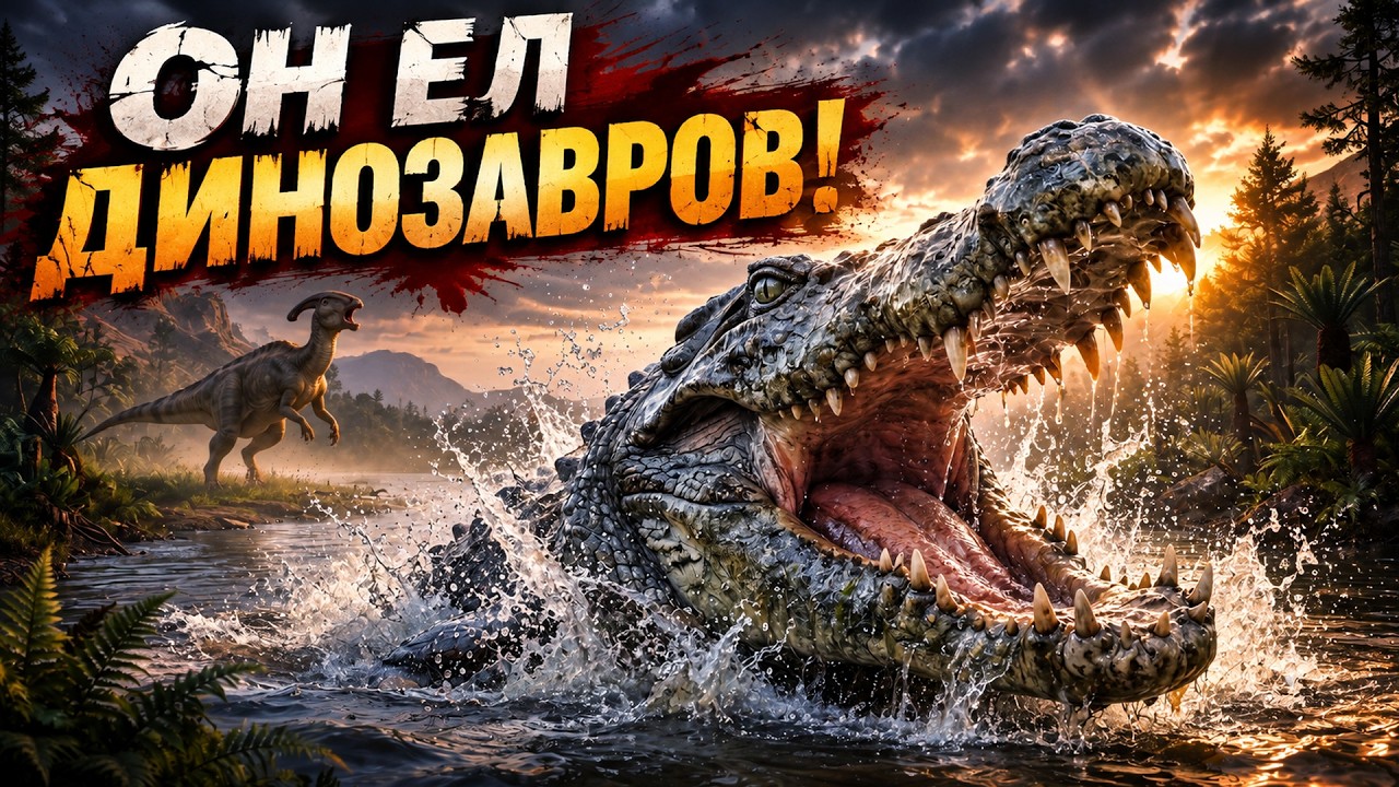 СМЕРТЕЛЬНАЯ ЧЕЛЮСТЬ: 5 САМЫХ ЖЕСТОКИХ КРОКОДИЛОВ В ИСТОРИИ