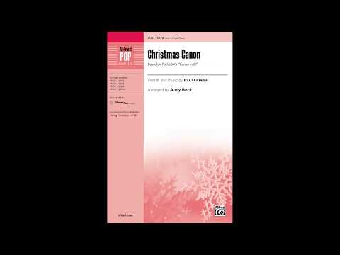 Christmas Canon, arr. Andy Beck – Score & Sound