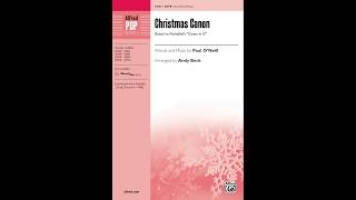 Christmas Canon, arr. Andy Beck – Score &amp; Sound