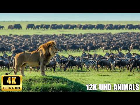 4K African Safari: Hwange National Park, Zimbabwe - Majestic Wildlife in Motion with African Melodie