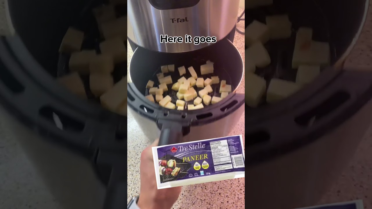 Can You Put Paneer In The Air Fryer? #paneerrecipe #indianfood #airfryerrecipes