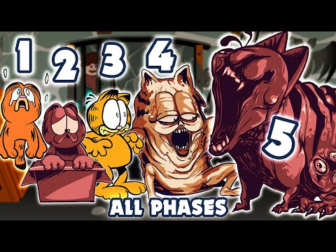 Gorefield ALL PHASES | Friday Night Funkin' VS Gorefield V2 - Gorefield Vs Slendytubbies (FNF Mod)