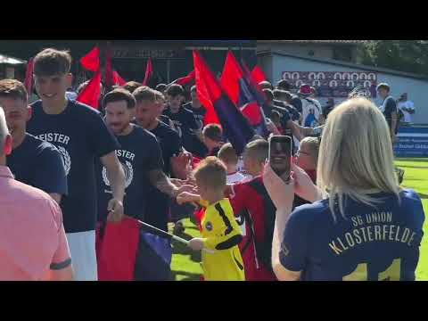 Fußball Brandenburgliga: Union Klosterfelde feiert den Landesmeistertitel