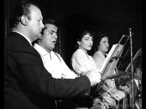 Callas, Gobbi and di Stefano, the Three Legends of Opera