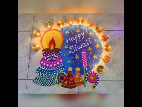 Diwali Rangoli 4