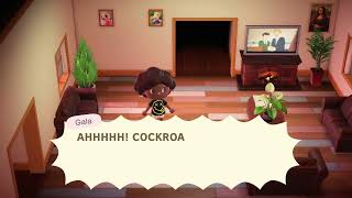 Animal Crossing Cockroaches in House
