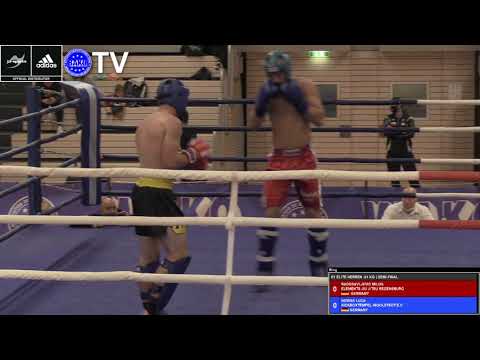 Bayerische Meisterschaft 2020 - K1 ELITE Herren -81kg Milos Radosavljevic vs Luca Nowak