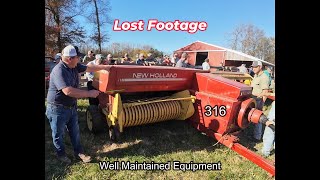 Stermer's Auction, IH and New Holland Hay Equipment Sold