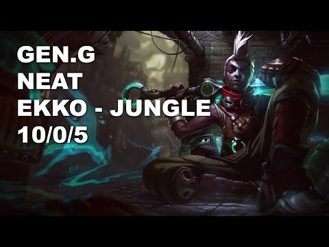 Gen.G Neat Jungle Ekko vs Trundle - KR Grandmaster Patch 10.9