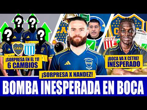Boca's bombshell deal for a 3rd signing! ► Cavani to start vs. Racing?! ► The surprise decision r...
