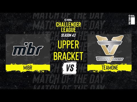 MIBR vs. TeamOne - Map 2 [Inferno] - ESL Challenger League Season 43 - NA - Upper bracket