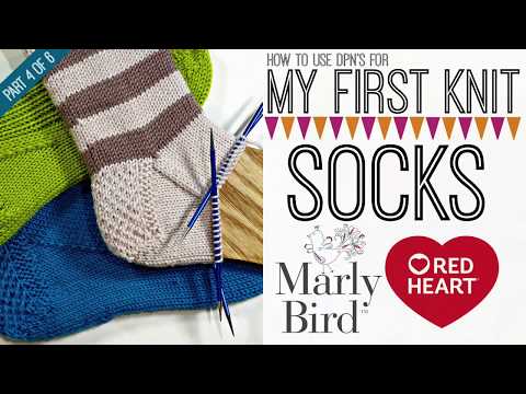 My First Socks with Marly Bird Part 4 of 6