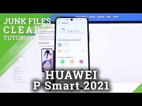 How to Clean Up Storage File in HUAWEI P Smart 2021 – Delete Junk Files
