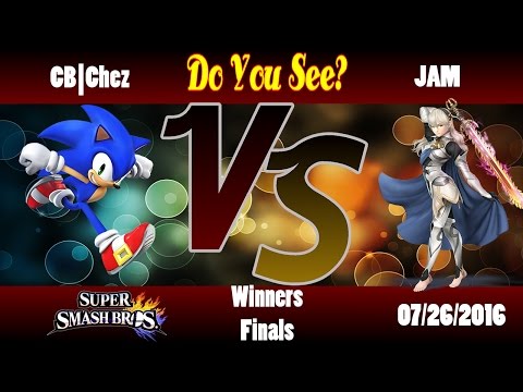 DYS Singles -  CB|Chez (Sonic) Vs. JAM (Corrin) SSB4 Grand Finals