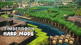 Expanding the Original Water Channel in Timberborn | Badwater Lakes Episode 47