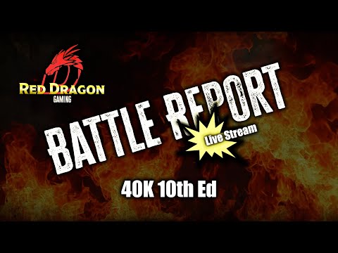 Red Dragon Presents - Warhammer 40K Battle Report Leagues of Votann vs Chaos Knights 2000pts