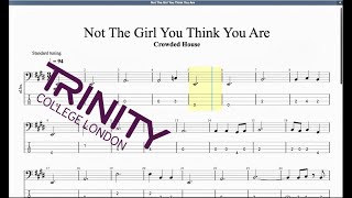 Not The Girl You Think You Are Trinity Grade 1 Bass