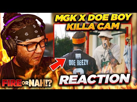 FIRE or NAH?! MGK X DOE BOY - Killa Cam Freestyle (REACTION) | iamsickflowz