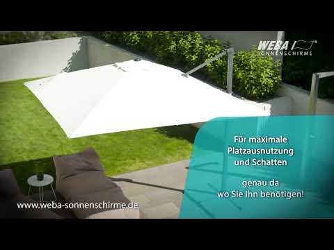 WEBA Sonnenschirme - mehr als Beschattung und Wetterschutz