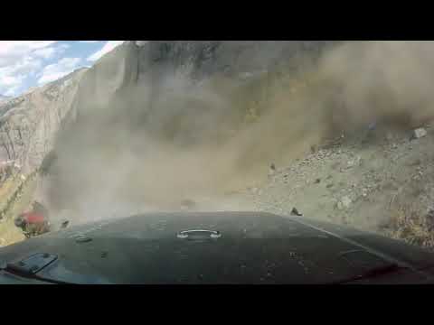 Woman thrown out of Jeep caught on camera crashing down mountainside | ABC7