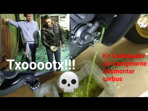 CÓMO ARREGLAR MOTO 14ª | KIT CARBURADORES, QUITAR ANTICONGELANTE, DESMONTAR CARBUS YAMAHA TDR 250
