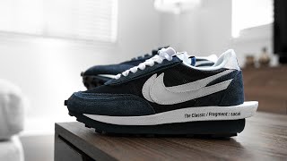 FRAGMENT X SACAI X NIKE LDWAFFLE QUICK REVIEW + SIZING + ON FOOT
