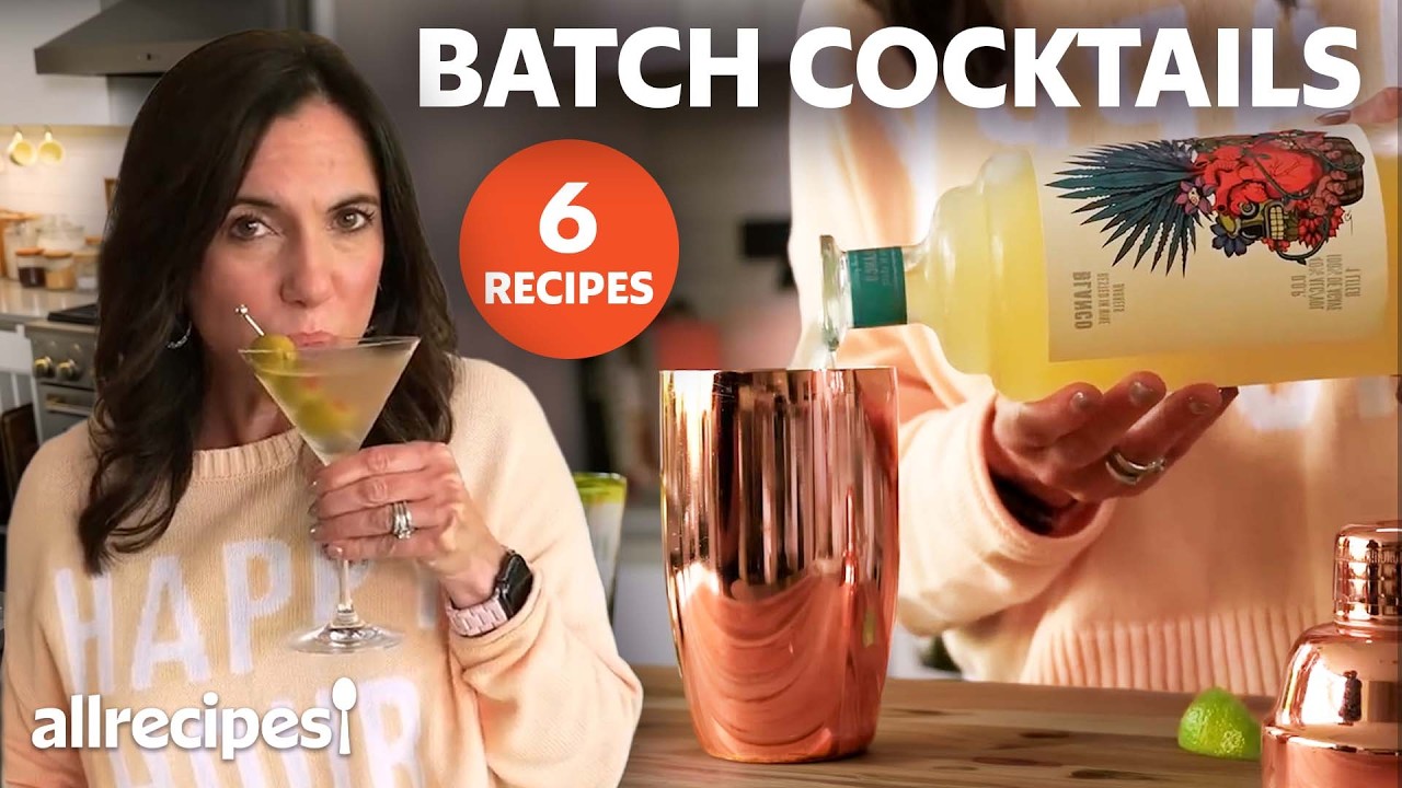 6 Easy Big Batch Cocktails Perfect for BBQs, Graduation Parties, Summer Potlucks & More | Allrecipes