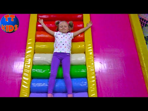 Развлекательный центр для Детей с горками и батутами | Indoor Playground for Kids