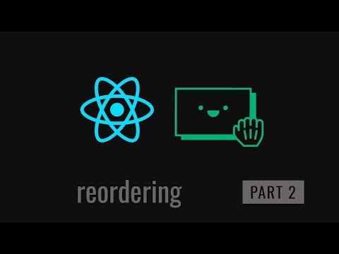 React Reorder Rows