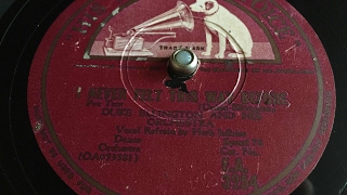 Duke Ellington - I Never Felt This Way Before - 78 rpm - HMV EA3254
