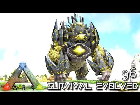ARK: SURVIVAL EVOLVED - MYTH KING KONG TEK MEGAPITHECUS E96 !!! ( ARK EXTINCTION CORE MODDED )