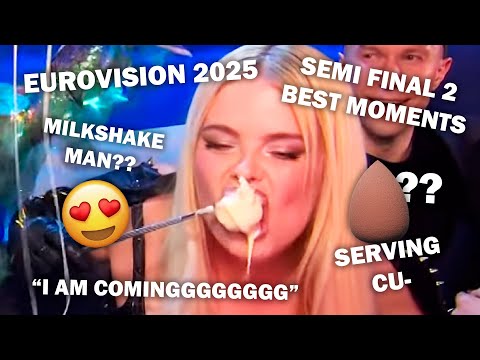 eurovision 2025 semi final 2 moments that made me LOSE my sanity