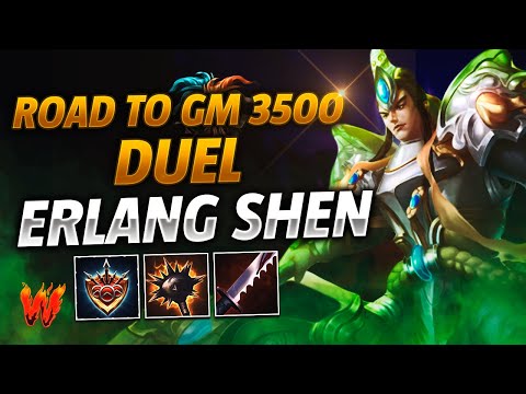 ERLANG, SI HAY QUE SUFRIR SE SUFRE - Warchi - Smite Duel Road to GM 3500