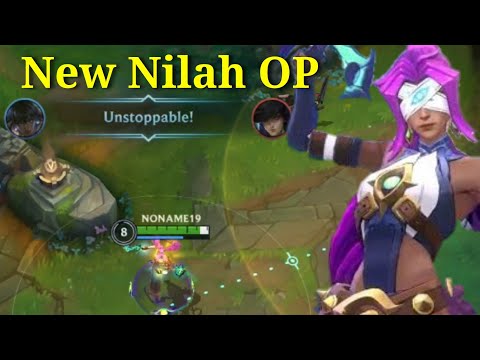 New Nilah Is Over Power ! Tier S Patch 4.3A Gameplay Nilah - League of Legends: Wild Rift Indonesia