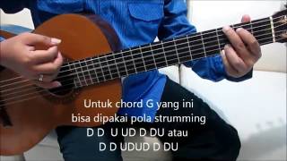 Belajar Kunci Gitar Hello Diantara Bintang Strumming