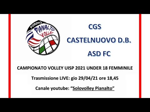 UISP U18 VOLLEY FEMM CAMPIONATO 2021:  PIANALTO - CASTELNUOVO D.B.