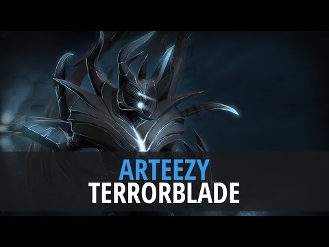 Secret Arteezy Terrorblade up 9k MMR