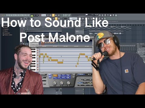 How To: FAKE POST MALONE Vibrato with Waves Tune