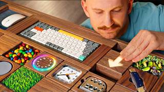 I Made a Desk For Endless Fidgeting