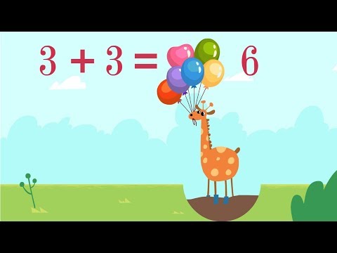Castoro costruttore - impariamo la matematica! - sommiamo fino a 6! - cartoni per bambini