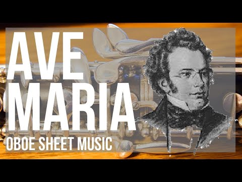 Oboe Sheet Music: How to play Ave Maria by Franz Schubert