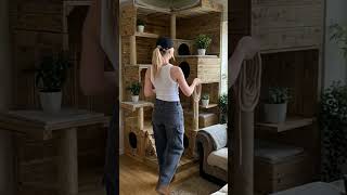 Download lagu Cozy DIY Cat Playground Transformation | Warm Home Ideas for Cat Lovers 🐾 mp3