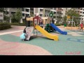BADANAMU Outdoor Playground Fun For Children Family Park With Slides Swings Playground Song