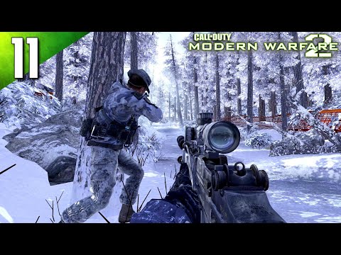 CoD: Modern Warfare 2 100% (Veteran) Walkthrough Part 11 - Contingency (No Commentary)