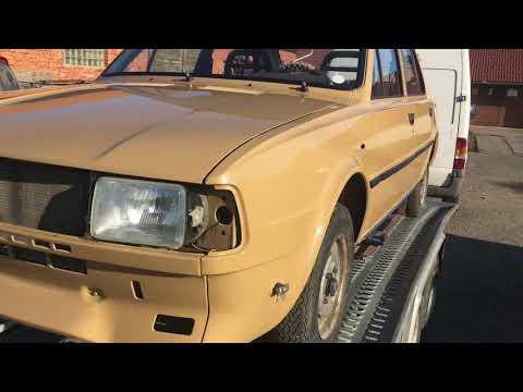 Škoda 130GL - renovace laku - hotovo