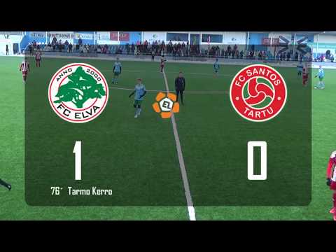2. voor 2018: Tartu FC Santos - FC Elva 0:1 (0:0)