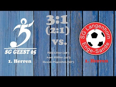 Highlights SG Geest 05 vs. SG Langenhorn/Enge - 26.03.2017