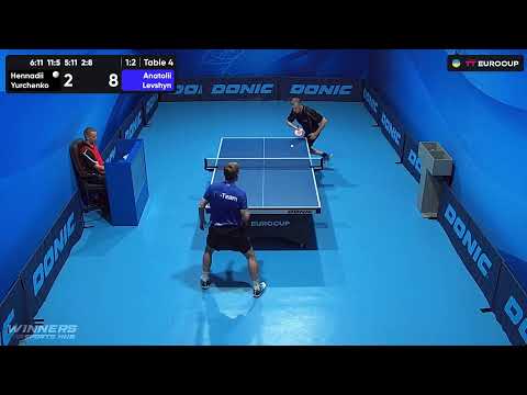 12:50 Hennadii Yurchenko - Anatolii Levshyn 17.07.2023 TT Euro.Cup Ukraine Star. Table 4
