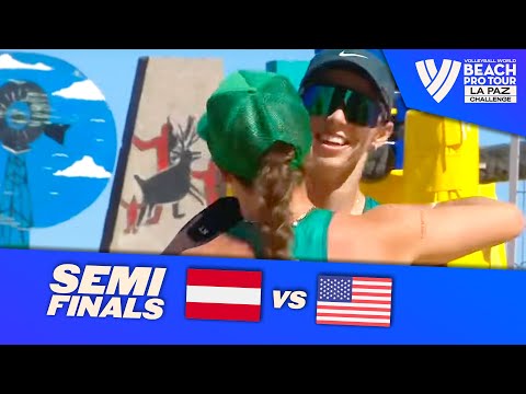 Klinger D./Klinger R vs. Simo/Rodriguez - Semi-Finals Highlights La Paz 2023 #BeachProTour